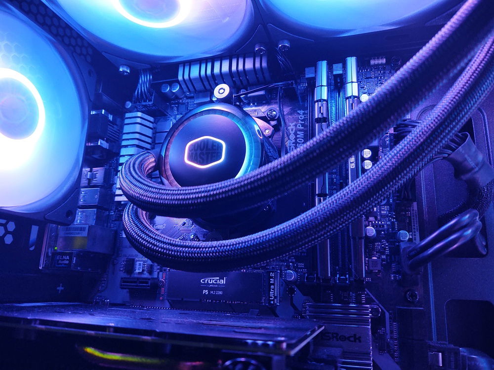 Obligatory motherboard closeup