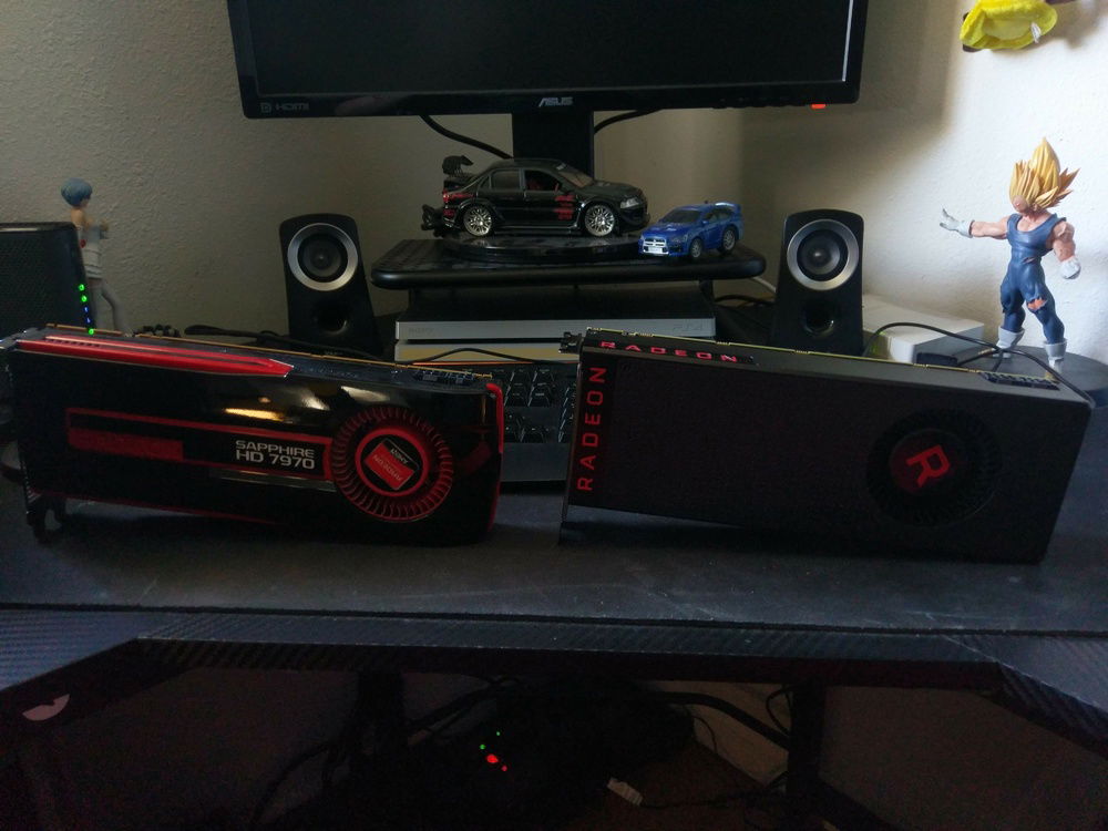 Out with the old, in with the new.