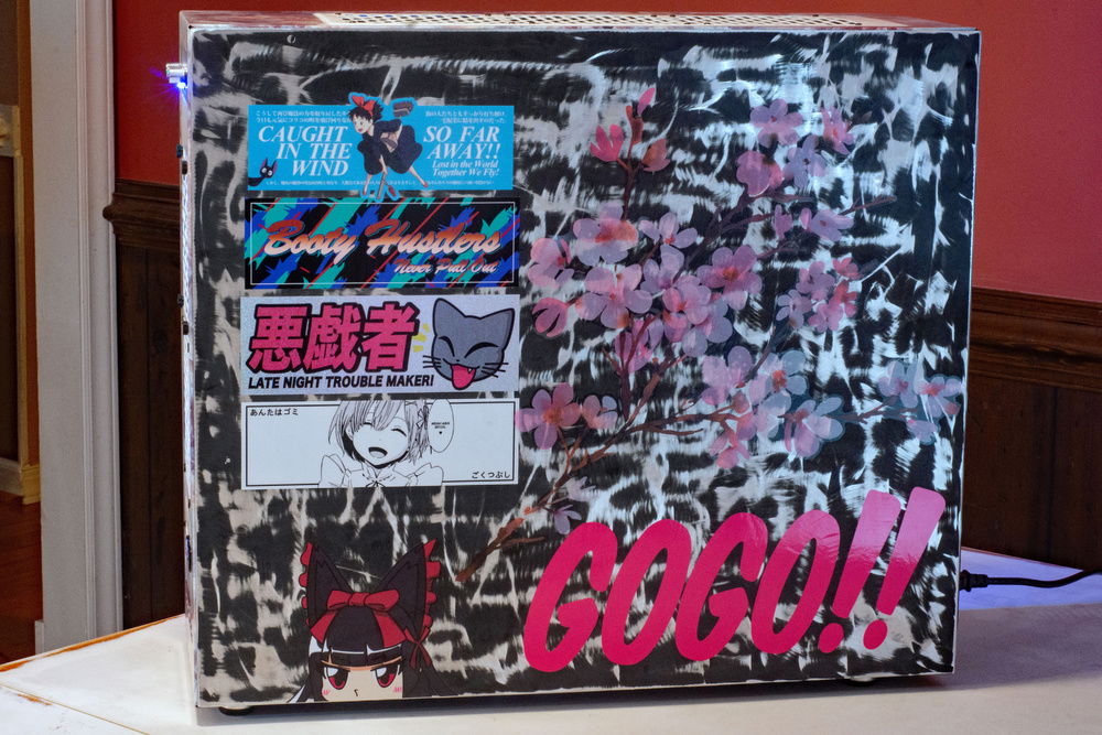 Back side of the case.