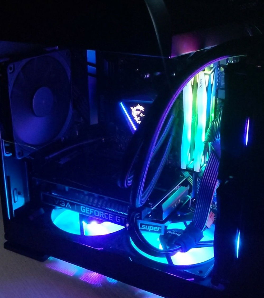 With RGB!