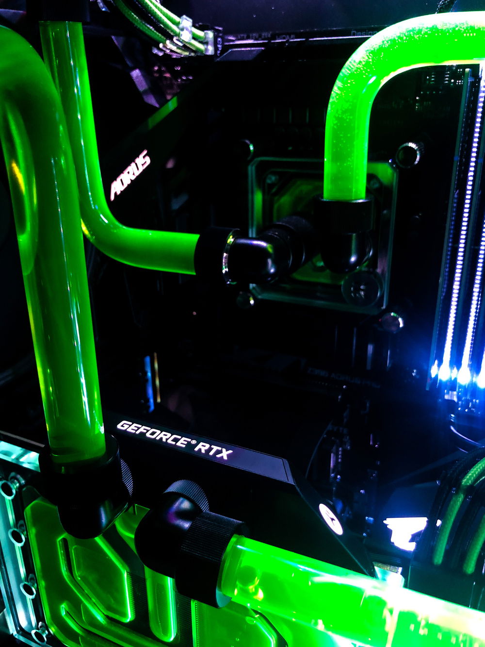 Custom loop details