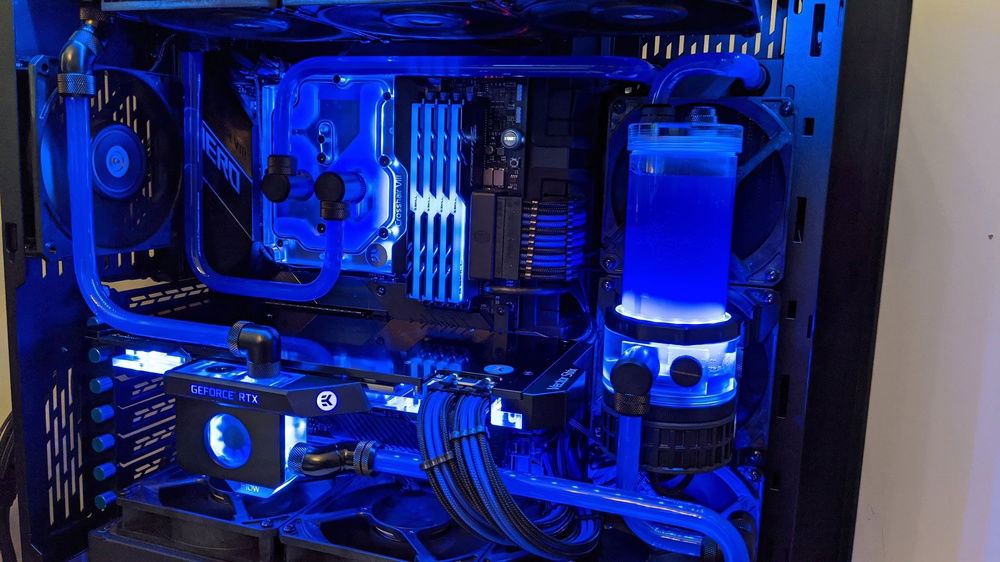 Previous iteration with a measly 2080ti