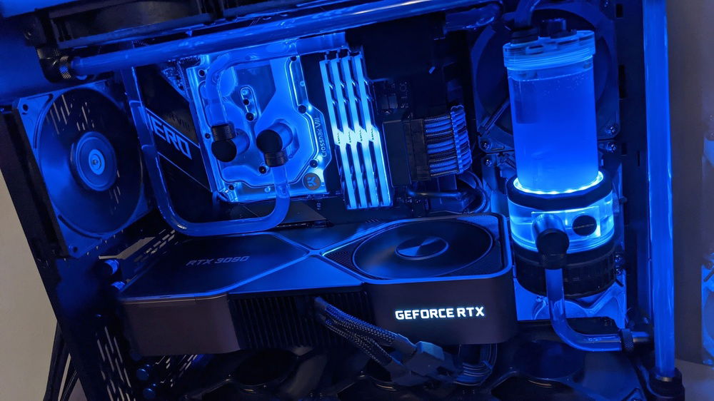 3090 in no water block available