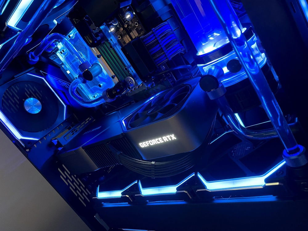 3090 in no water block available