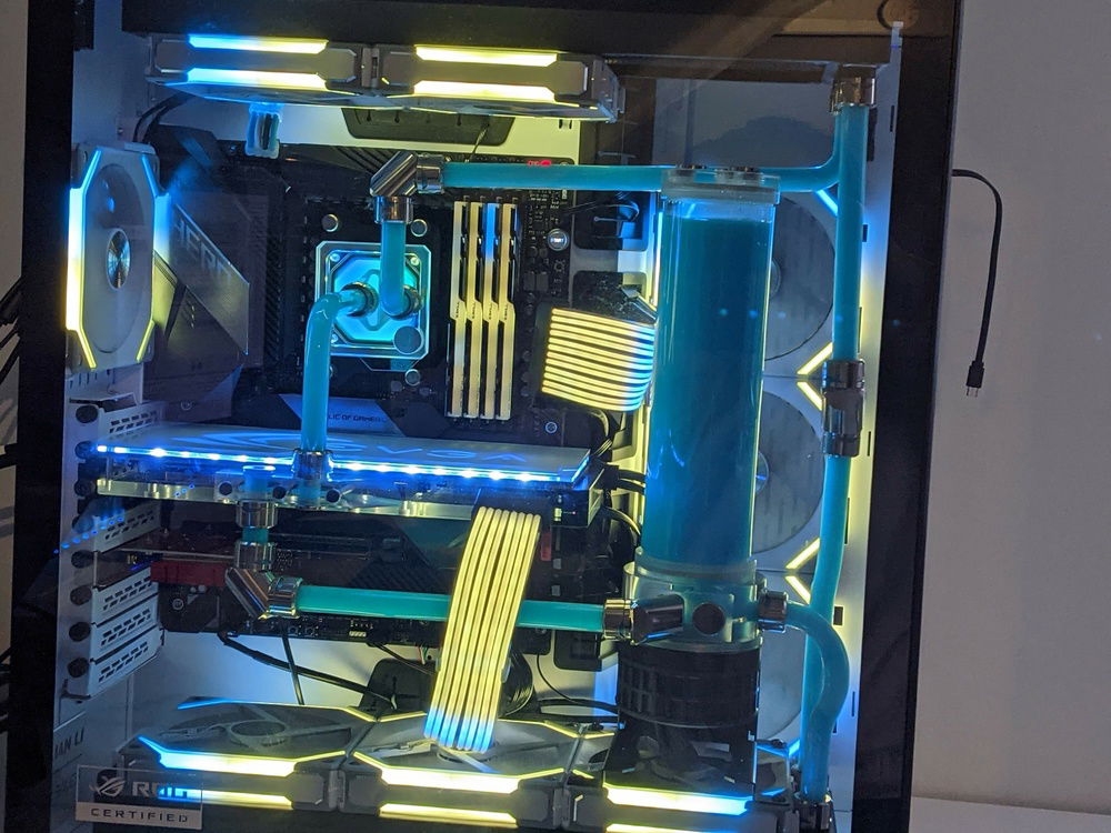 Blue/Yellow mix