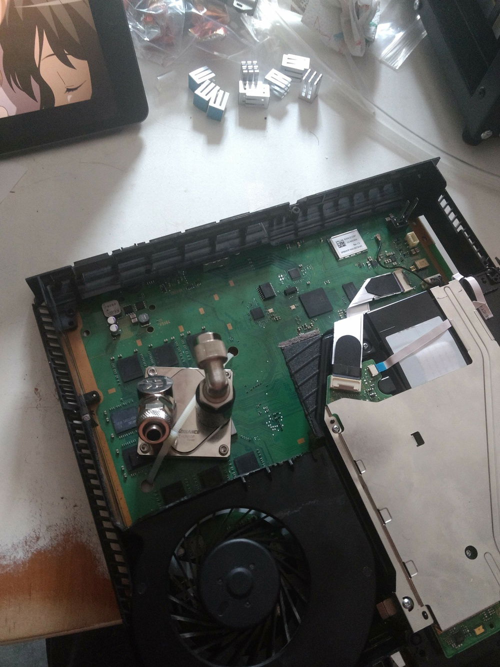 Zip ties for the win.