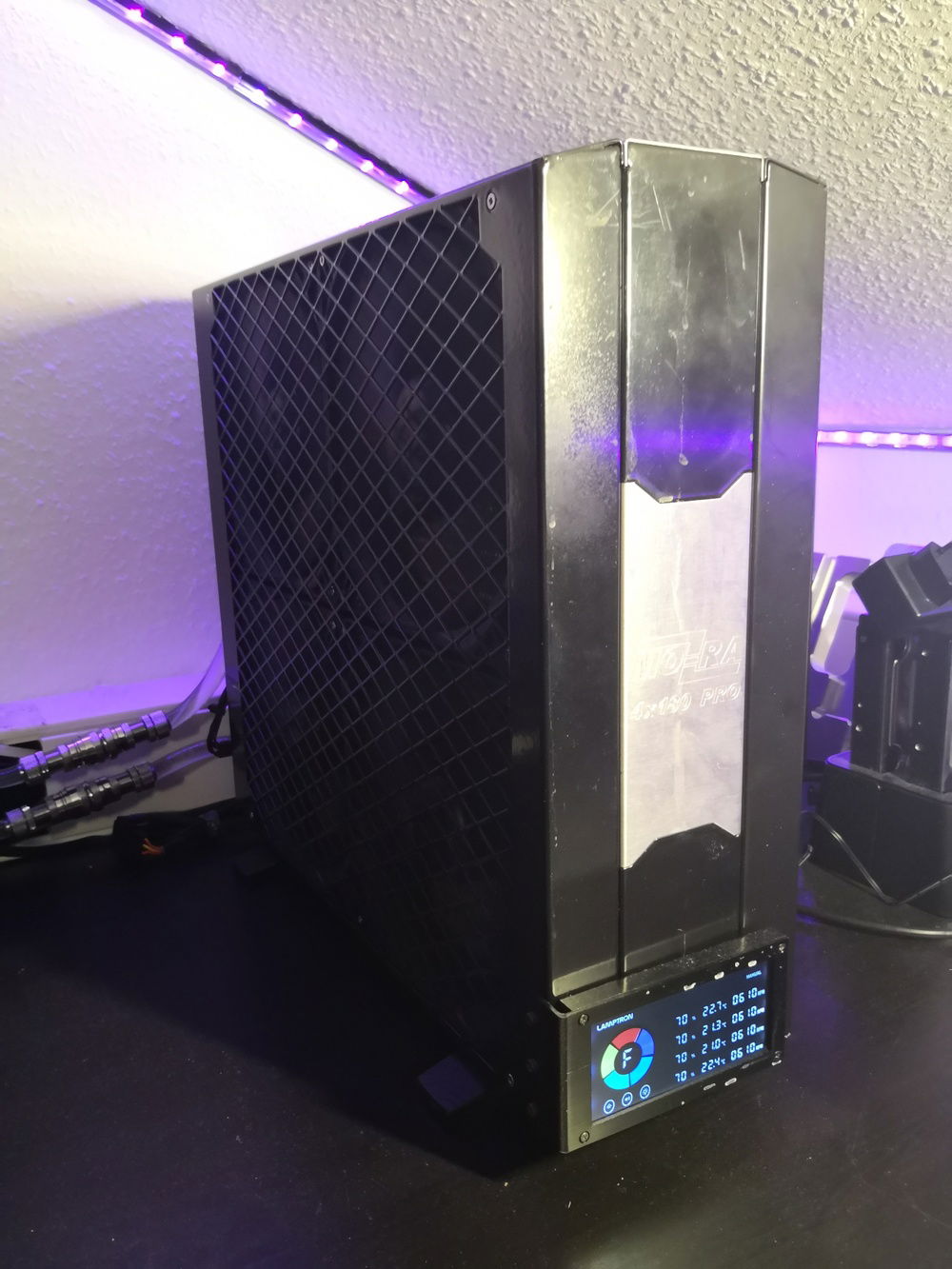 Mo Ra3 for the Best Cooling, behind the tower.