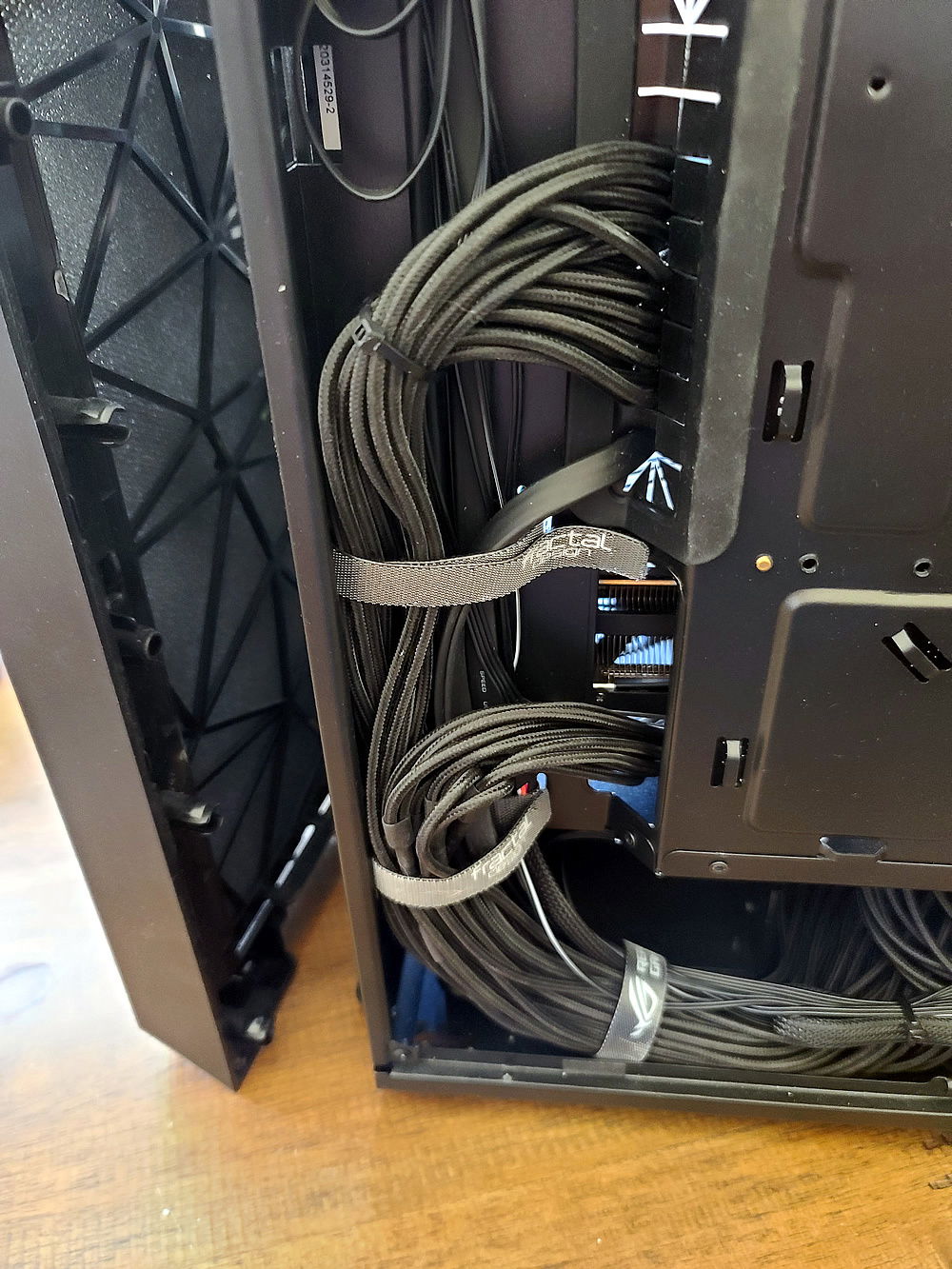 Thank God for Velcro.