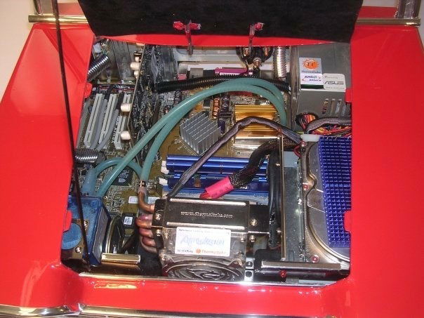 OLD hardware which has since been removed. New Hardware will be installed