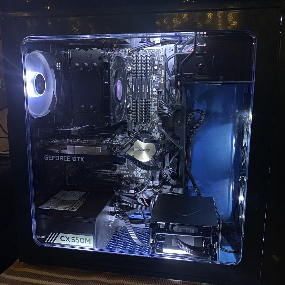 Finished with a couple of white internal LED strips.