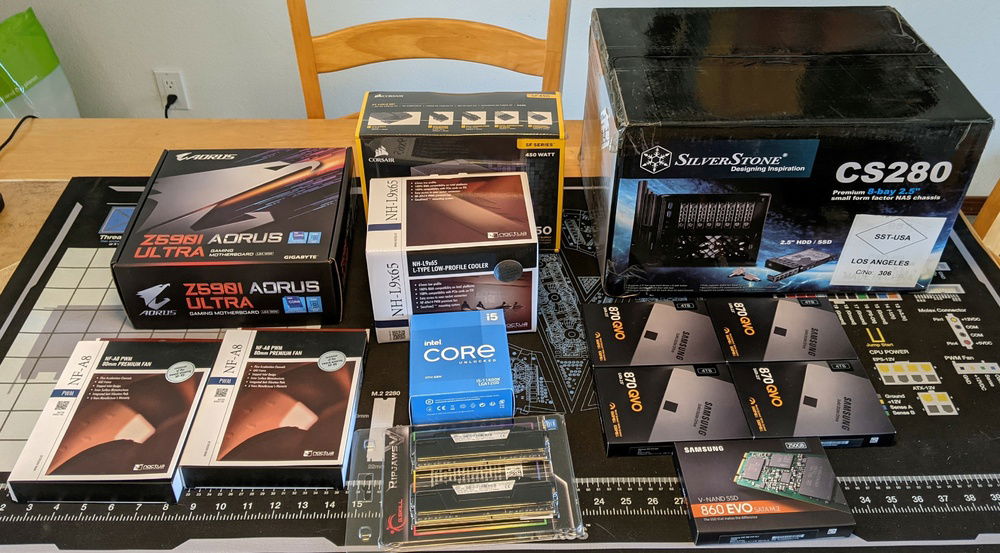 Parts Pile.