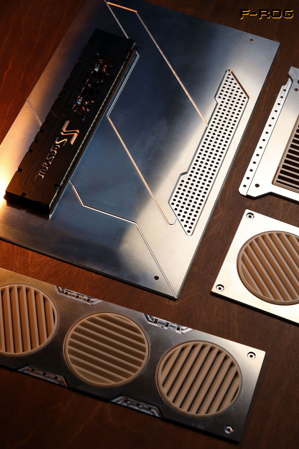 Aluminum, 3D parts and Seasonic perfectly fit :)