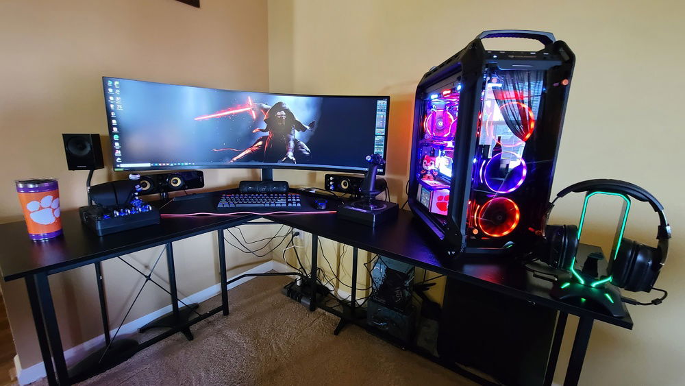 Forgive the cables...plan to hide them later:)