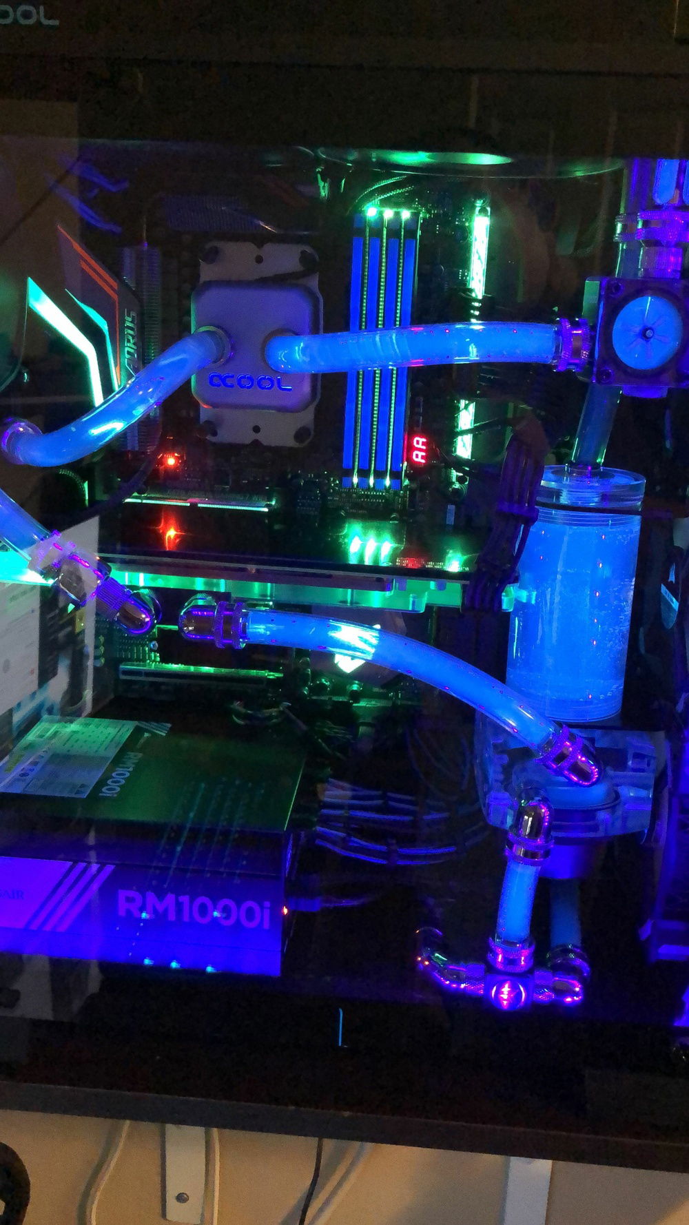 Ultra Violet LED added in with separate switch to turn on and off