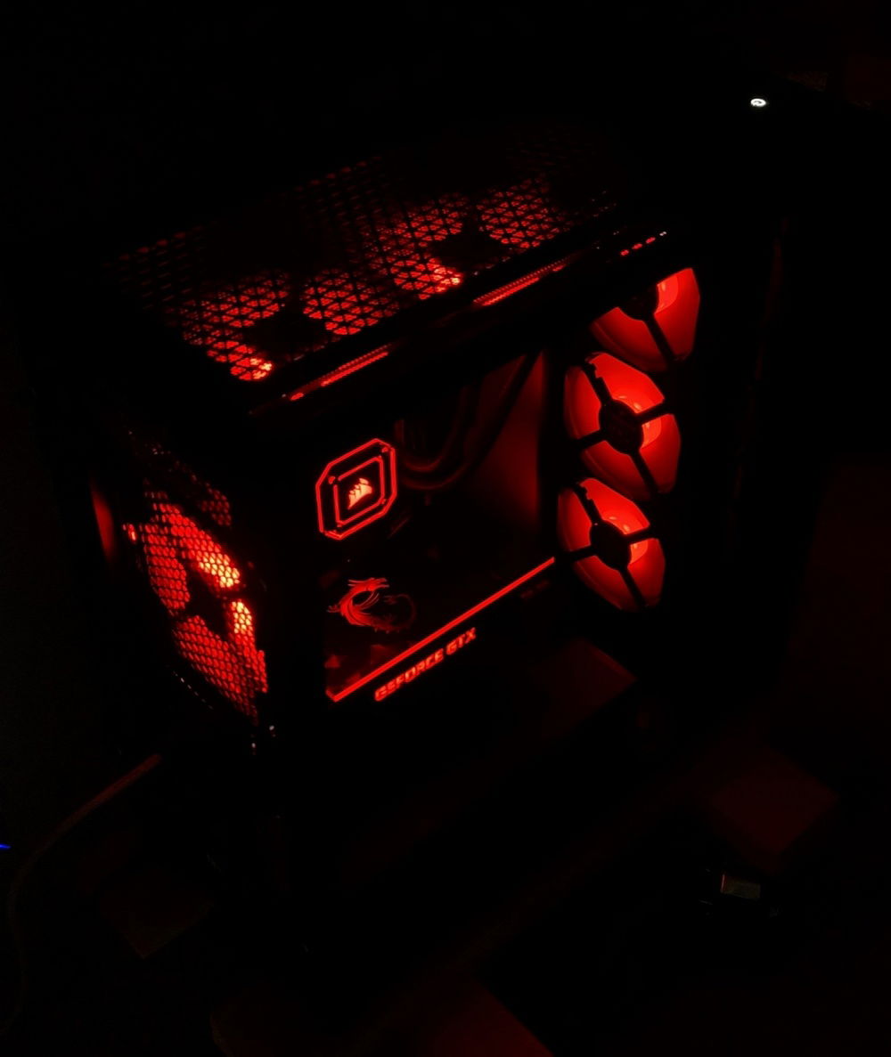 Completed build - RGB,Rear (top)