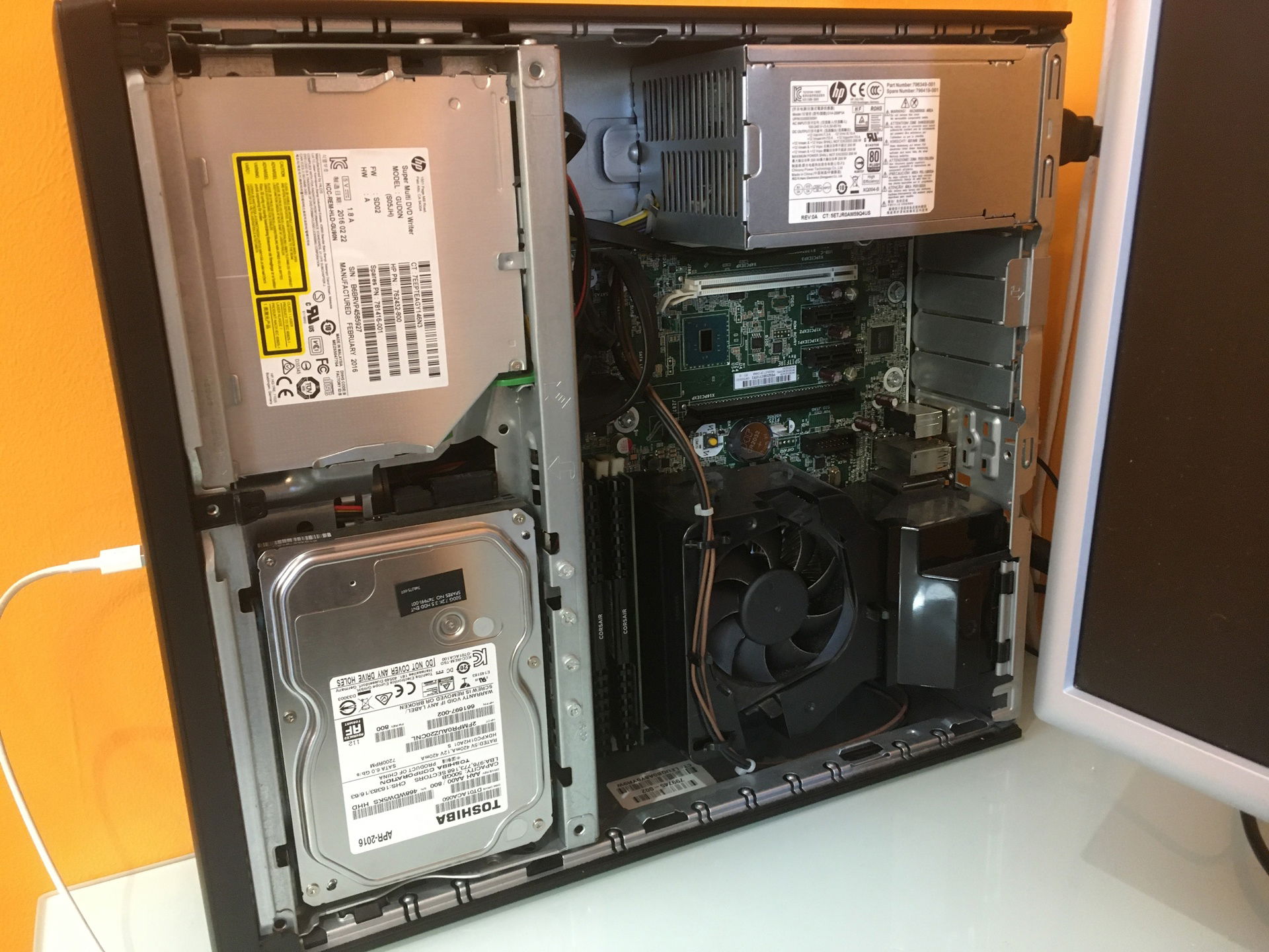 HP Elitedesk 800 G2 Sleeper Gaming Rig » builds.gg