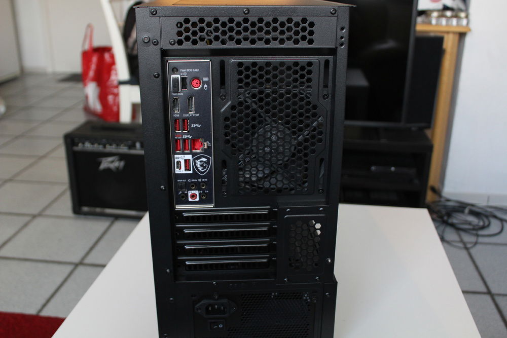 Quite an extensive IO for such a small motherboard.