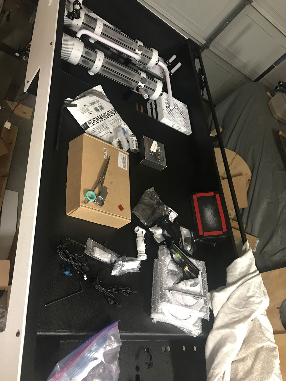 Got the system monitoring screen ready to go in and more planning on tubing routes.