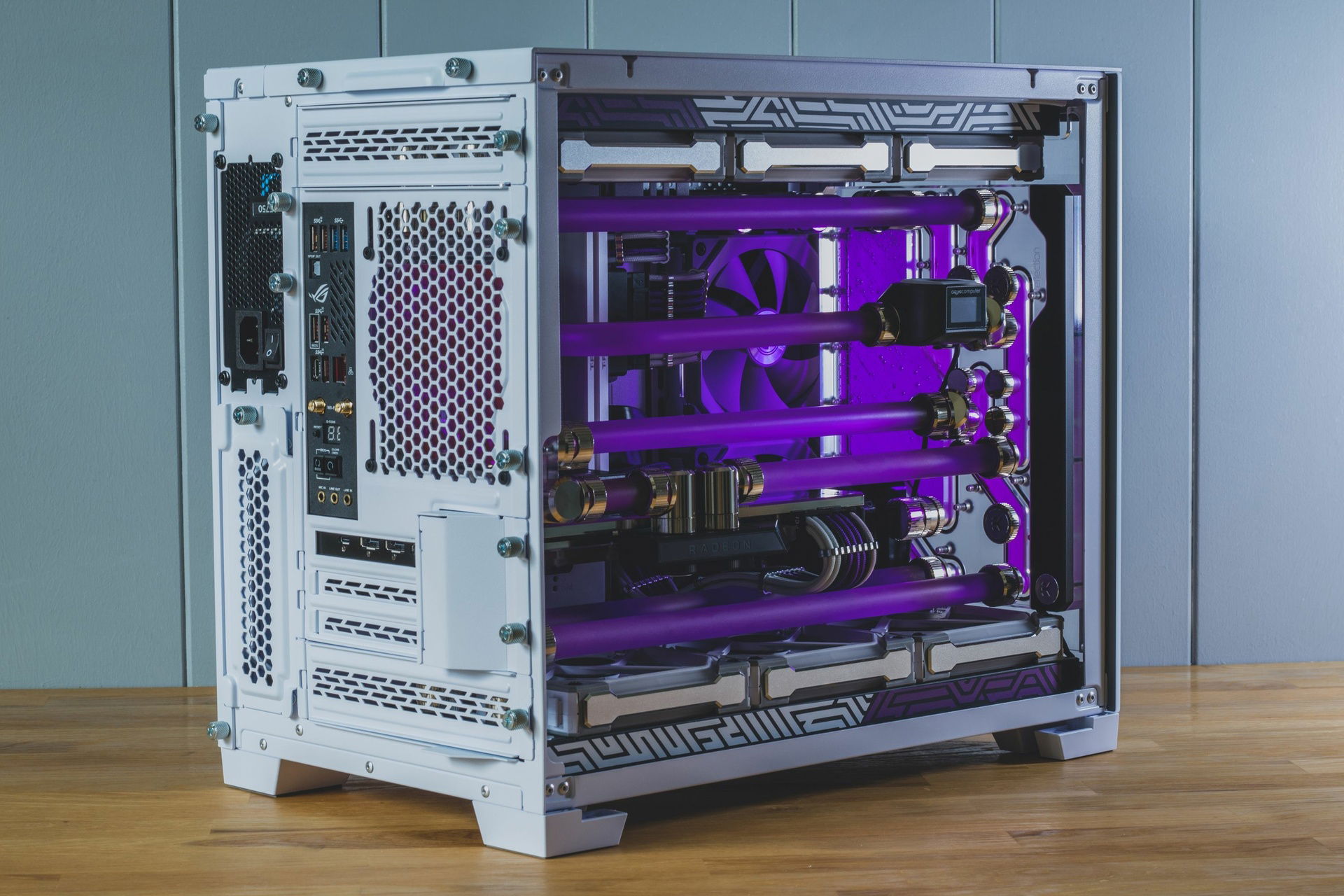 The Purple Cygnus - Lian Li O11 Dynamic Mini Snow White Edition » builds.gg