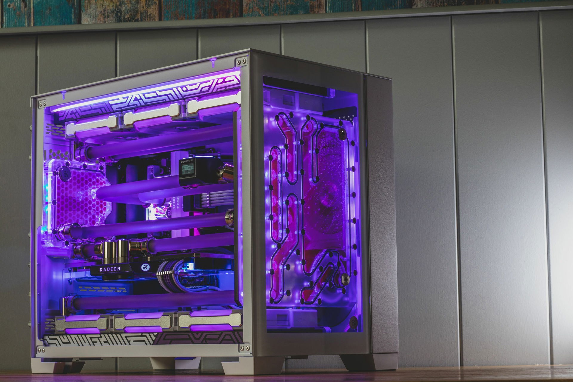 The Purple Cygnus Lian Li O Dynamic Mini Snow White Edition Buildsgg