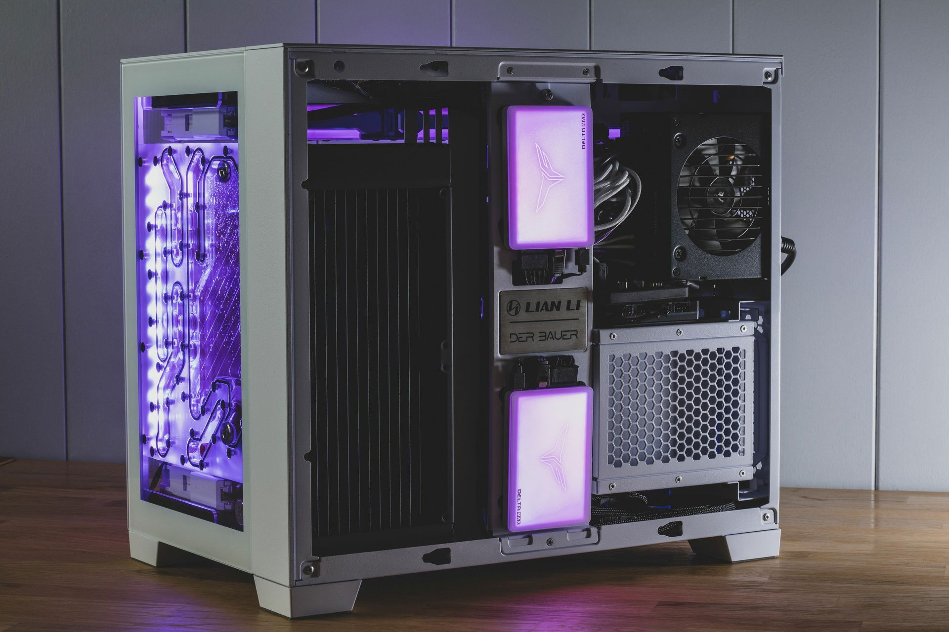 The Purple Cygnus - Lian Li O11 Dynamic Mini Snow White Edition » builds.gg