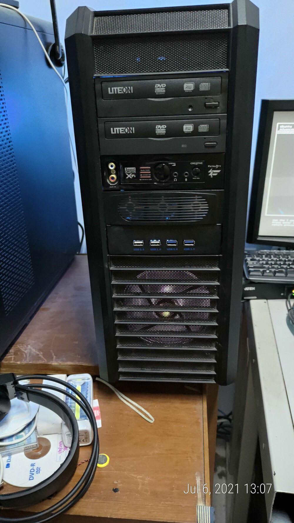 Front fan is now a MasterFan 140 Air Pressure RGB