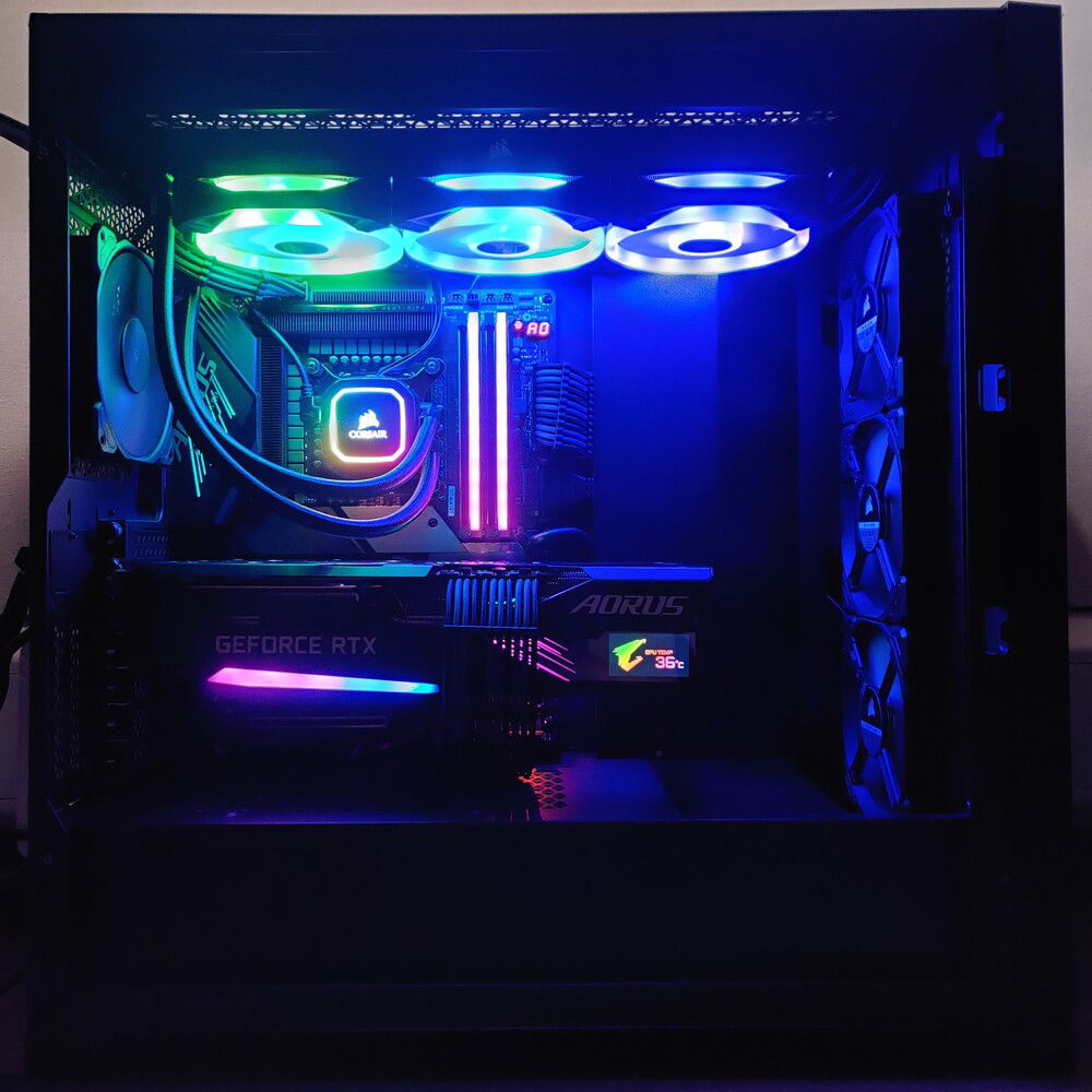 Rainbow mode (just for this picture)