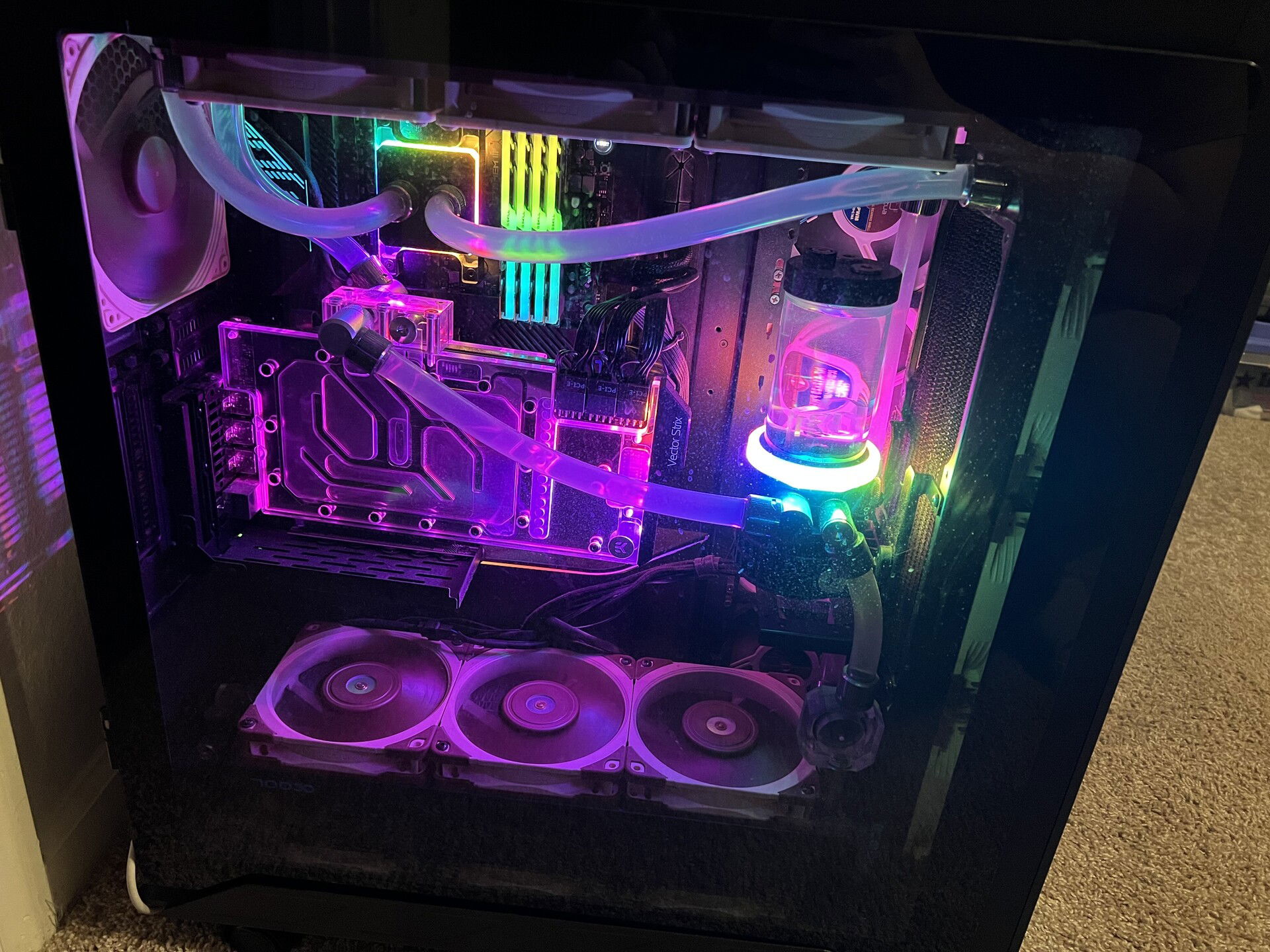 phanteks 719 water cooling build » builds.gg