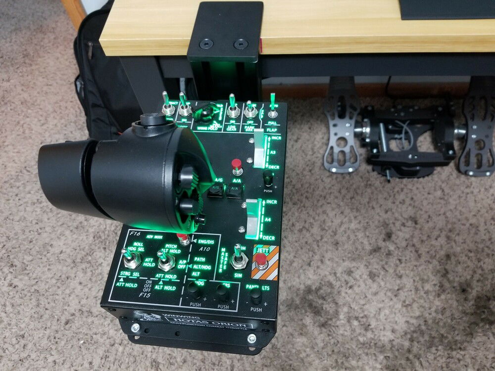 Winwing Orion Throttle deck