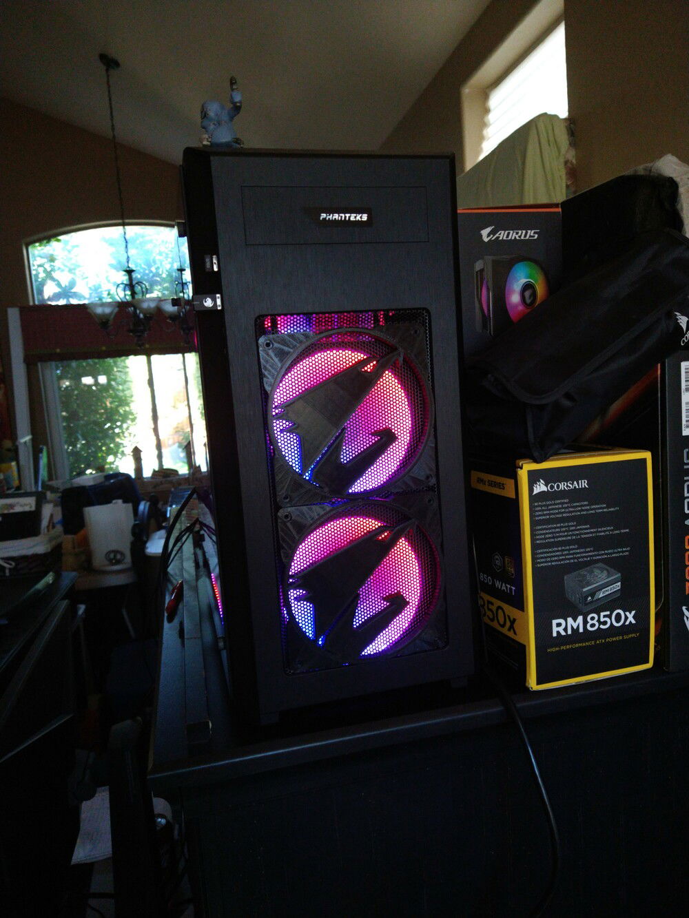 Just experimenting... Unfortunately these are a little to thick to implement into the build plus it would restrict the fans quite a bit. I'm still looking for some others that may work.