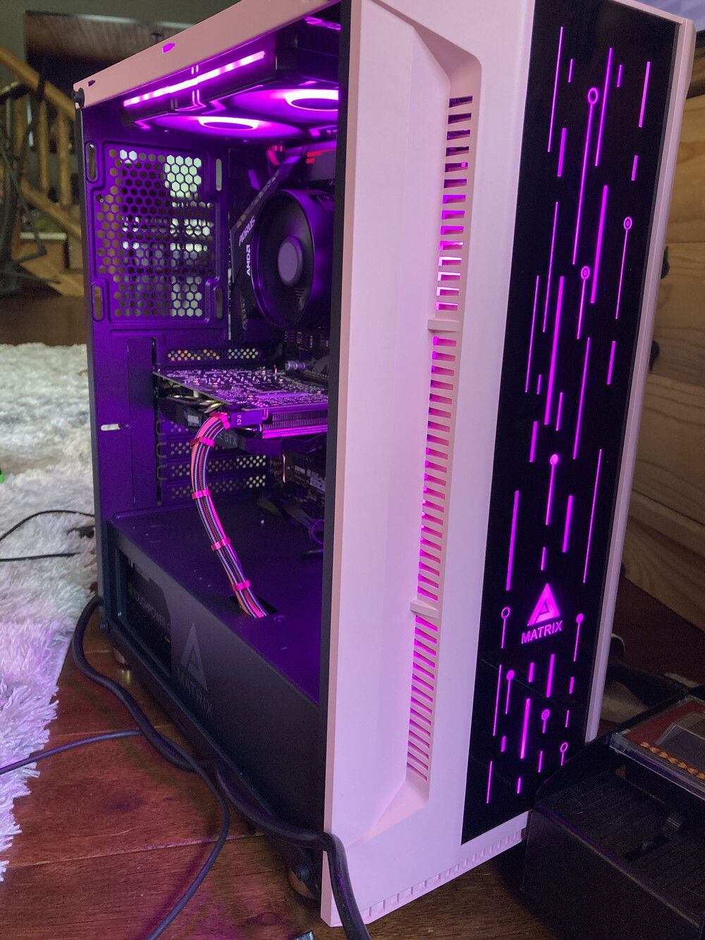 Changed the RGB to pink