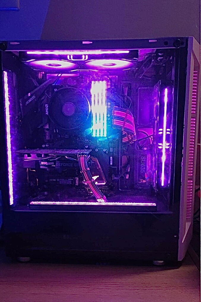 Upgraded RAM and new ARGB strips.