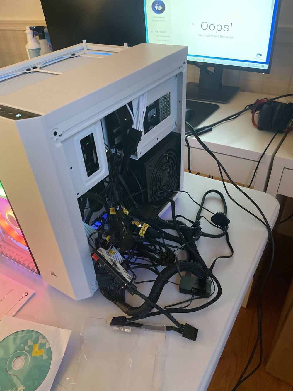 I despise cable management.