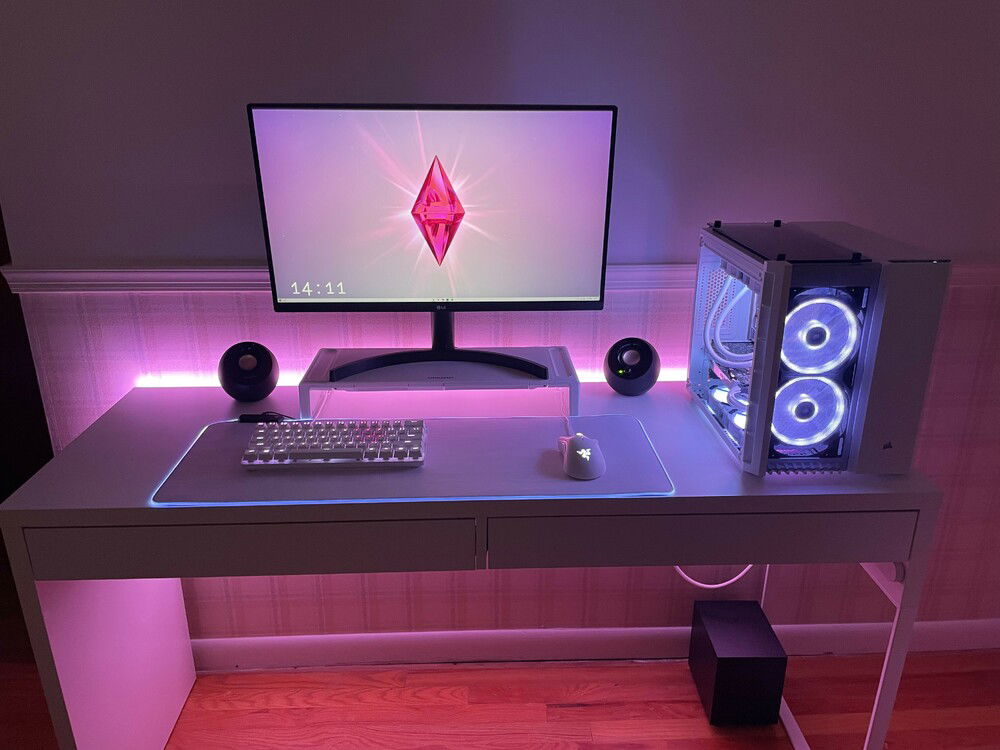 My sister’s profile.