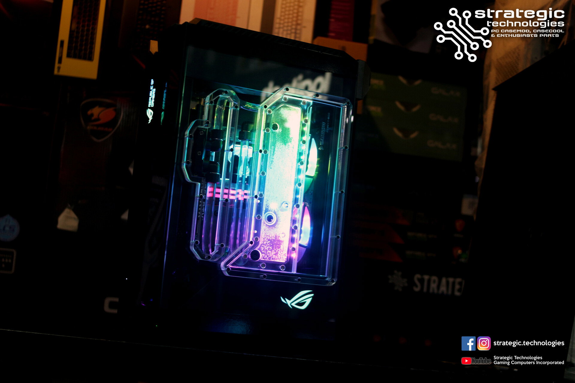 Asus Rog Z11 Custom Loop ASUS ROG Z11 custom hard line liquid cooled » builds.gg