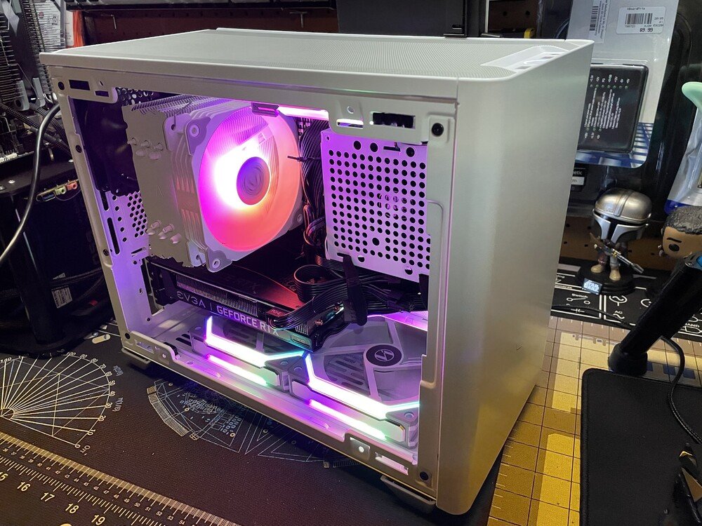 Cooler Master NR200 White AIR COOLED Build You Asked For! 