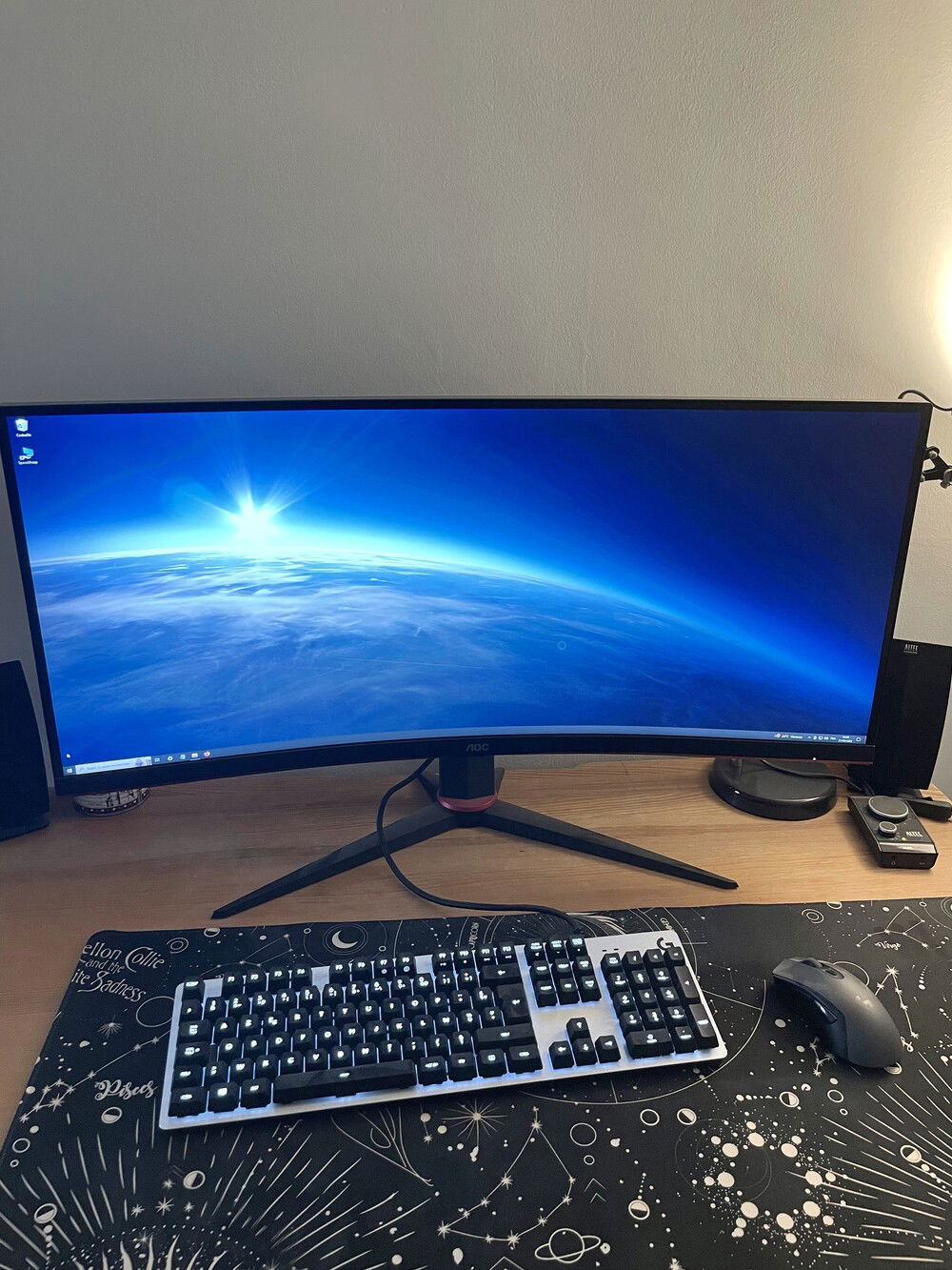 Monitor, keyboard and mouse to fit the build.