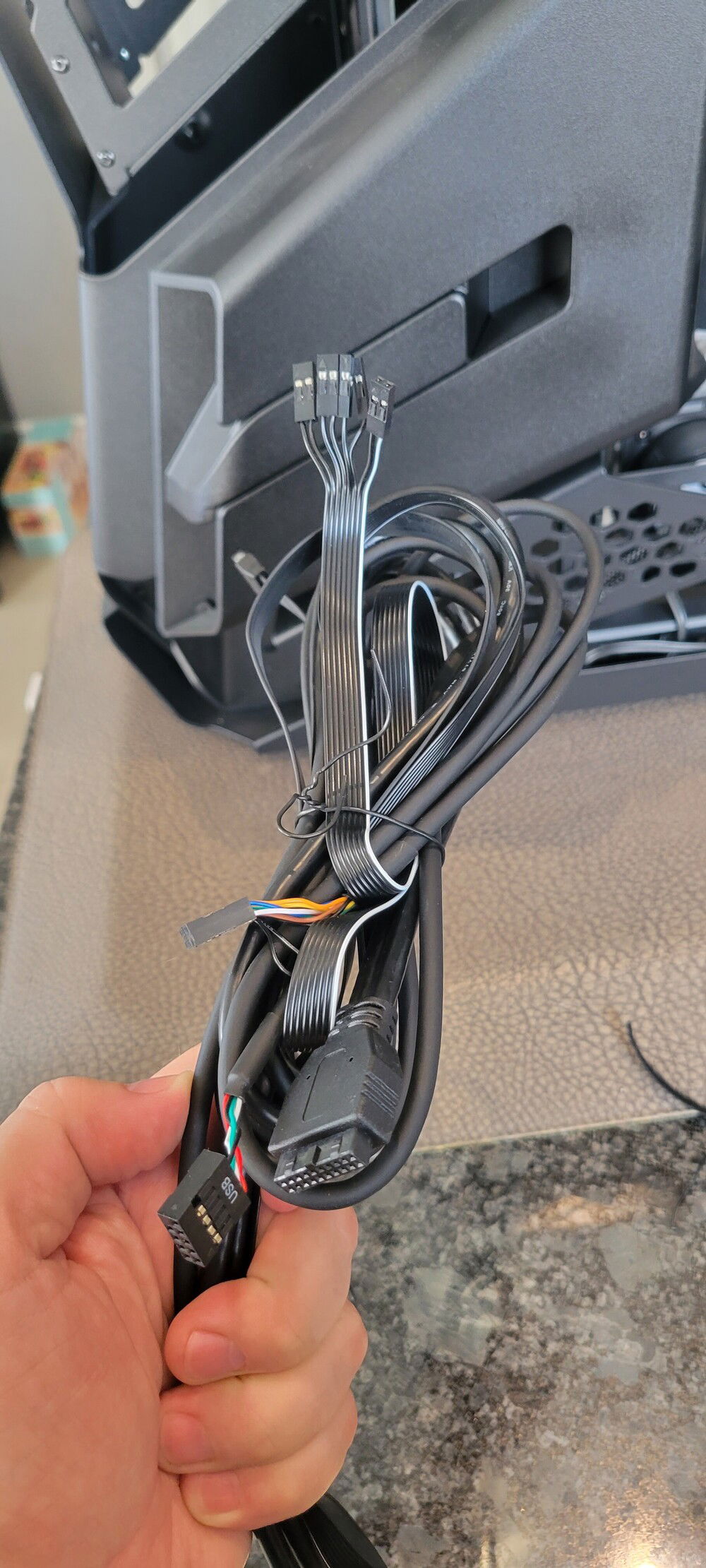 At this point you gotta ask if front panel connectors are really necessary. I'm good with jumping the pins with a screwdriver.