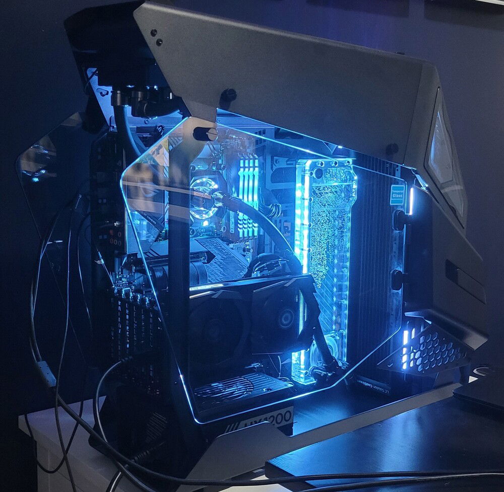 Finally put the tempered glass back on the sides.