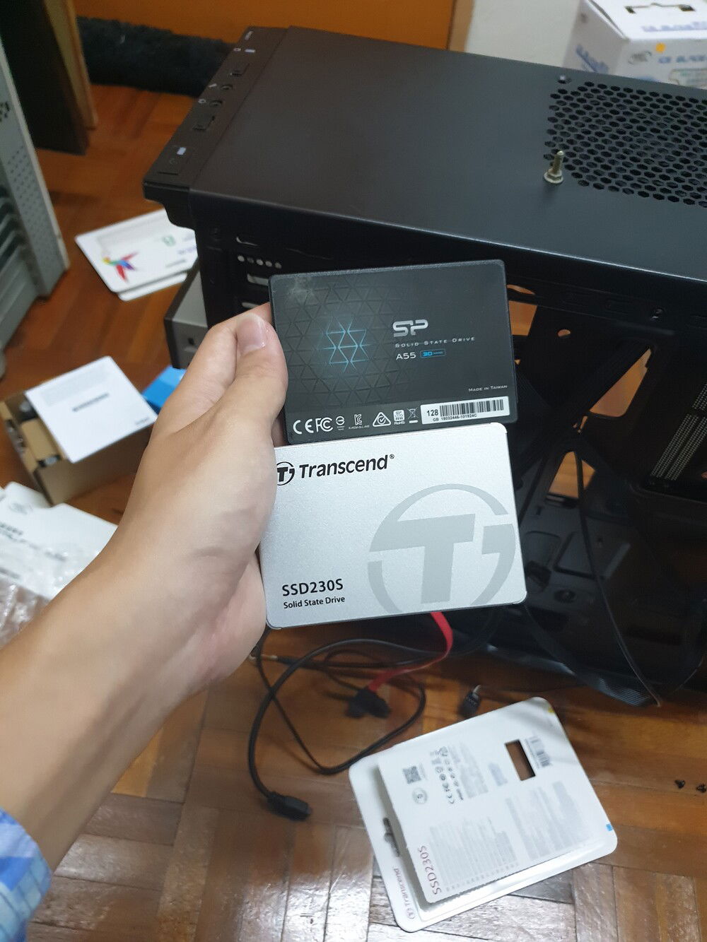 Upgrade the SSD as well (I've running out of storage :v)