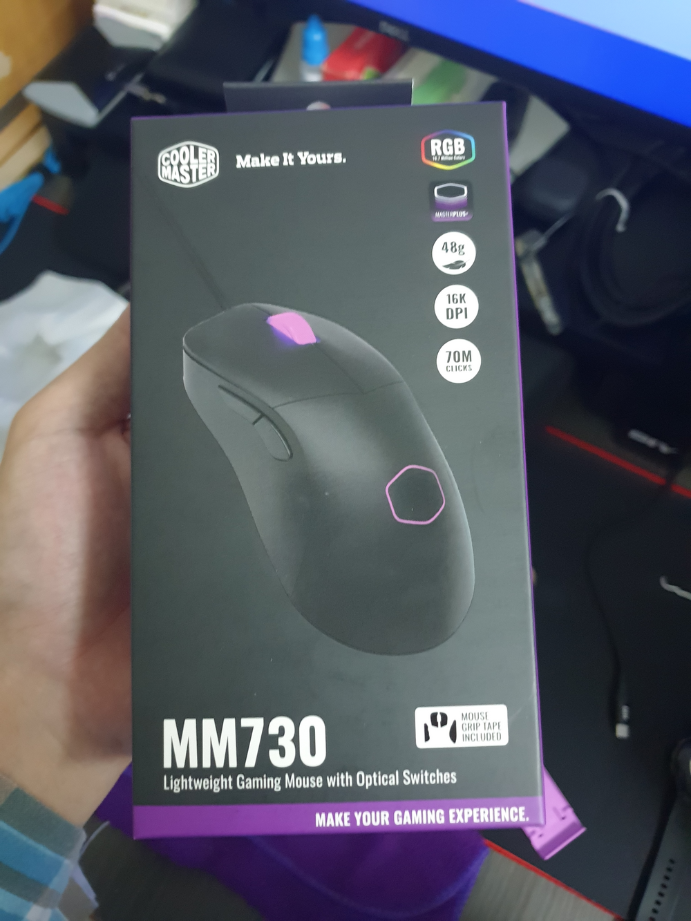 There we go, full optical mouse, shouldn't be problematic with both clicking and scrolling anymore