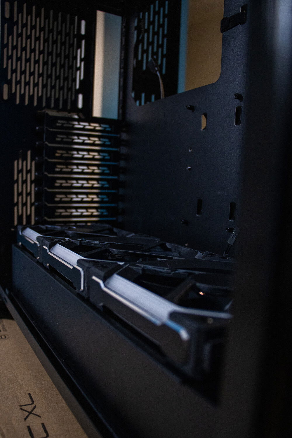 mmmm... blank label fans...