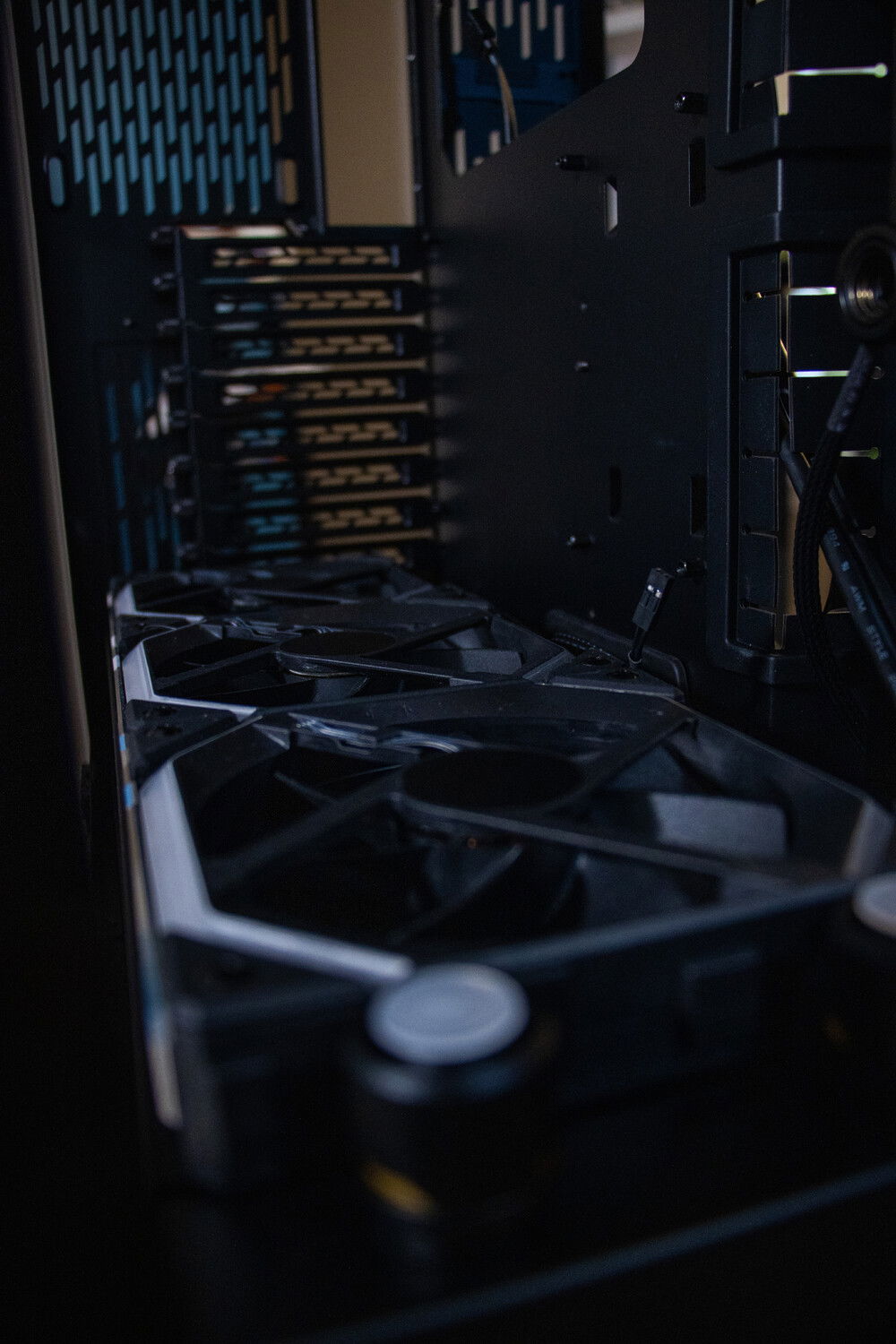 Seriously, adhesive-back vinyl makes for a very easy mod that makes a build so much cleaner...