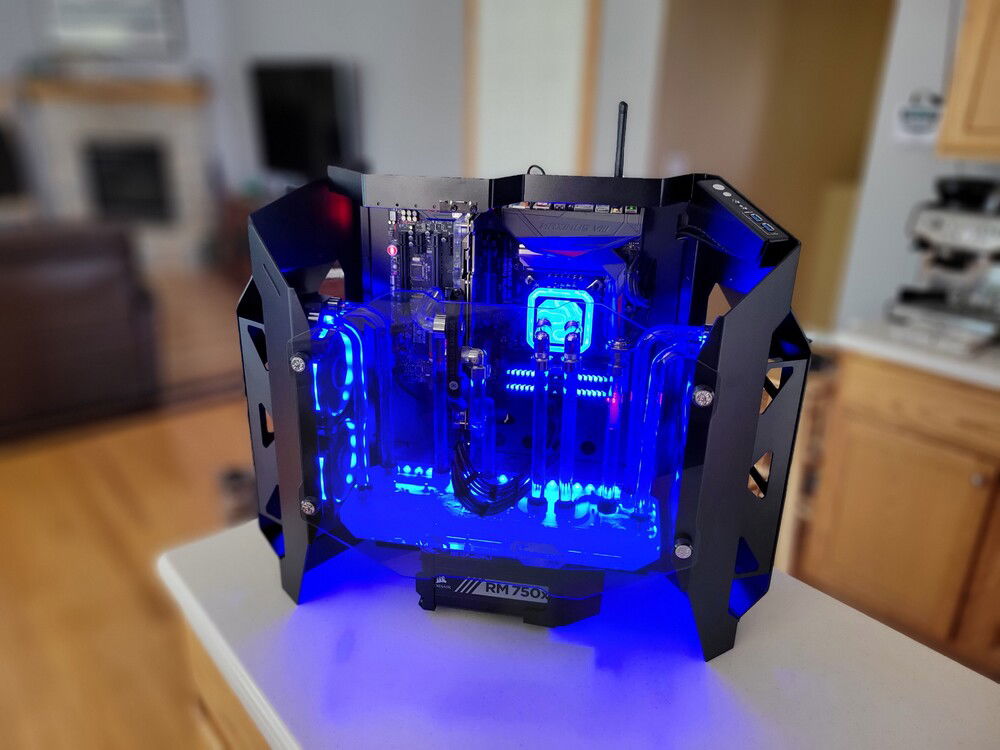 Bykski CE-Veneno-MX with distro plate