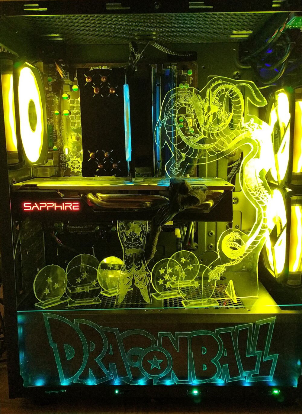 Everything is engraved by hand