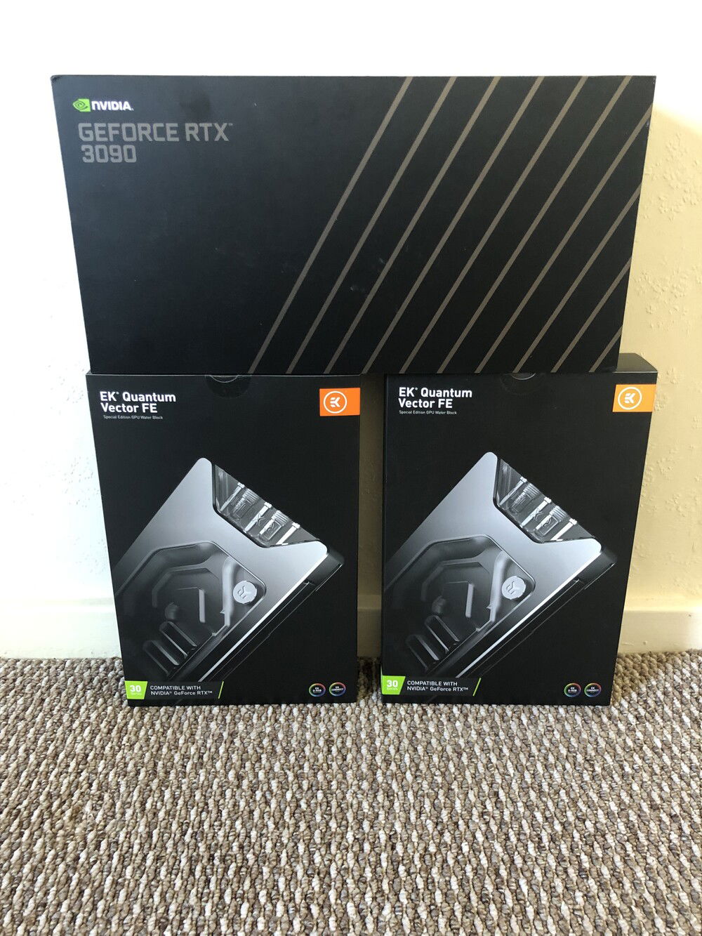 Active backplate arrived, now need to put those three into one.