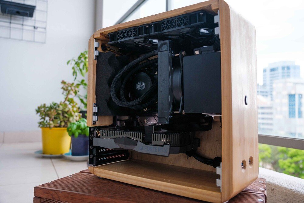 wooden pc