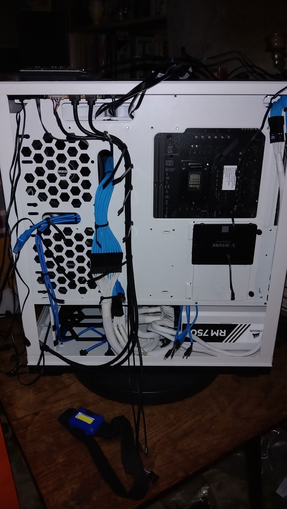 Tidying up the rear..