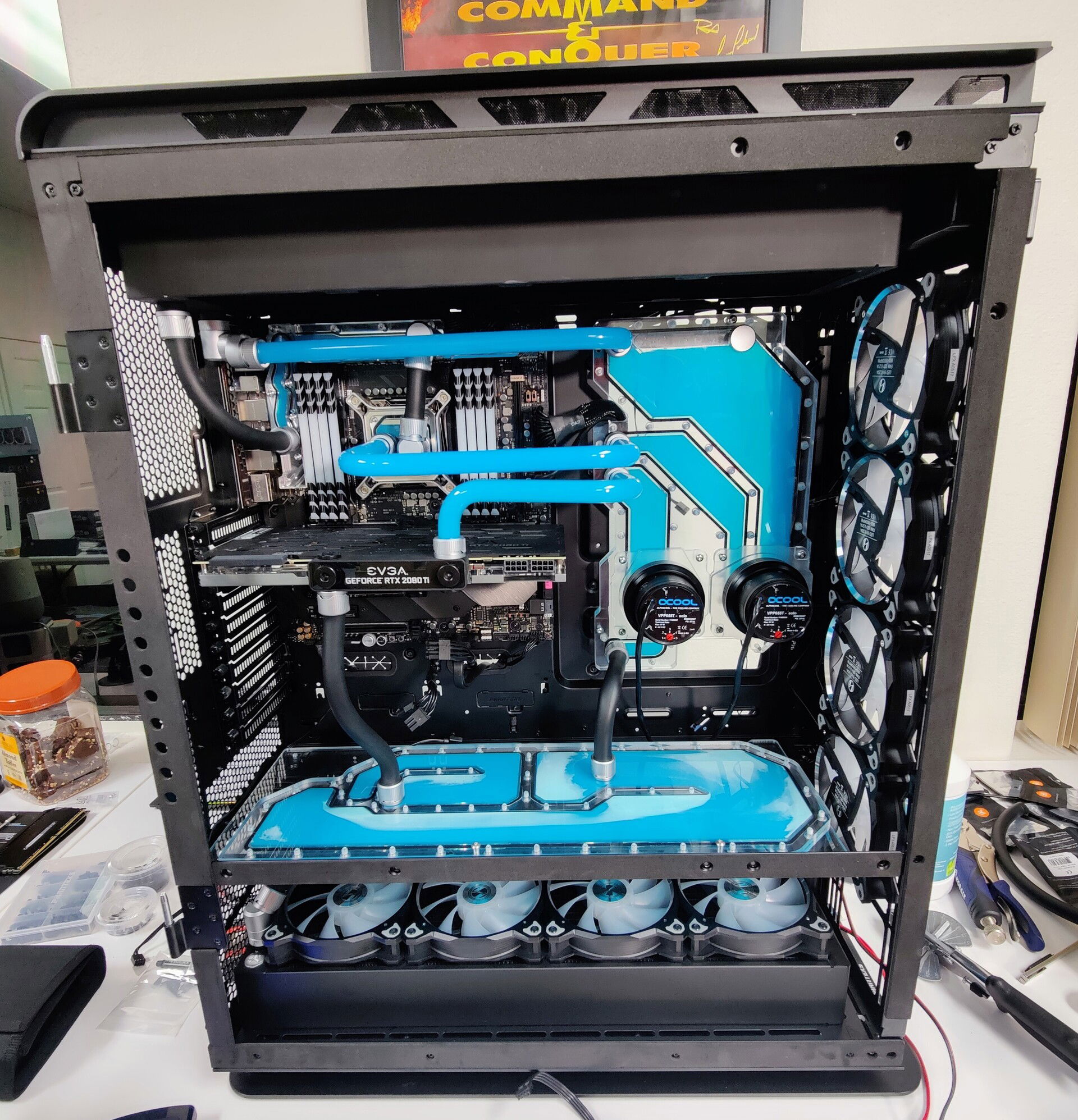 Phanteks Enthoo Elite Dual Loop/Distro Plate » builds.gg