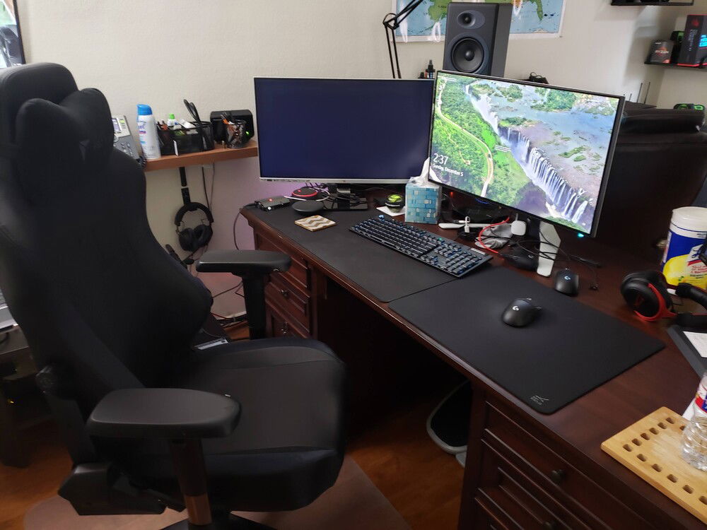 My gaming/working space.